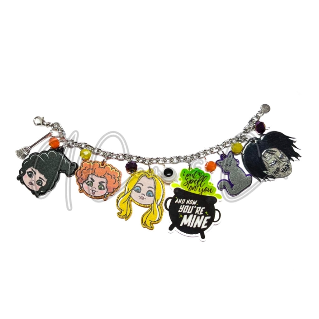 Charm Choker or Bracelet Exclusive #1 Sister Witches