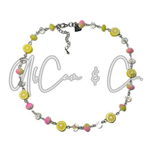 Load image into Gallery viewer, AbCam &amp; Co. Exclusive #58 Pink Lemonade Choker Style Necklace
