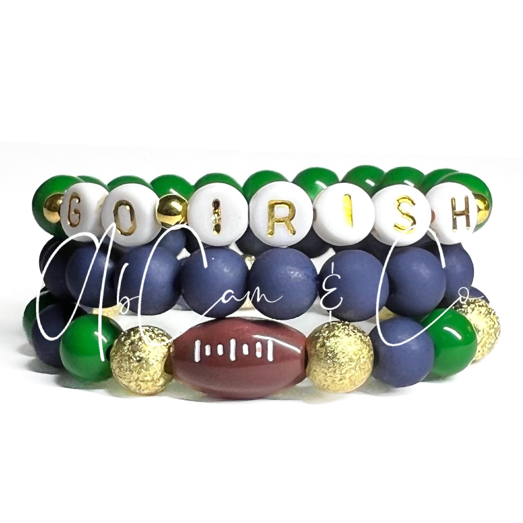 Go Irish! Stacker Bracelets