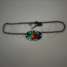 Load image into Gallery viewer, Ghost Pendant Glow In The Dark Choker Style Necklace or Bracelet
