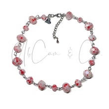 Load image into Gallery viewer, Exclusive #47 Red Splatter Choker Style Necklace and/or Bracelet
