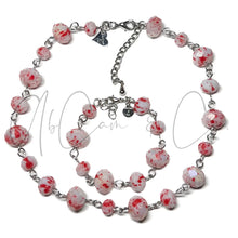 Load image into Gallery viewer, Exclusive #47 Red Splatter Choker Style Necklace and/or Bracelet
