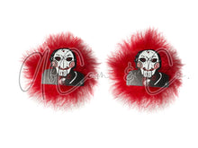 Load image into Gallery viewer, Horror Fluffy Earrings
