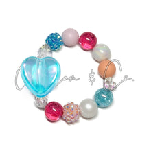 Load image into Gallery viewer, Sisters Bitty Bubblegum Necklace &amp; Bubblegum Bracelets
