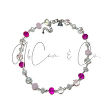 Load image into Gallery viewer, Exclusive #49 Pretty In Pinks Choker Style Necklace and/or Bracelet
