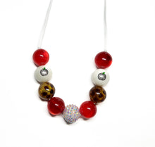 Load image into Gallery viewer, Leopard Apple Bubblegum Necklace &amp; Bracelet
