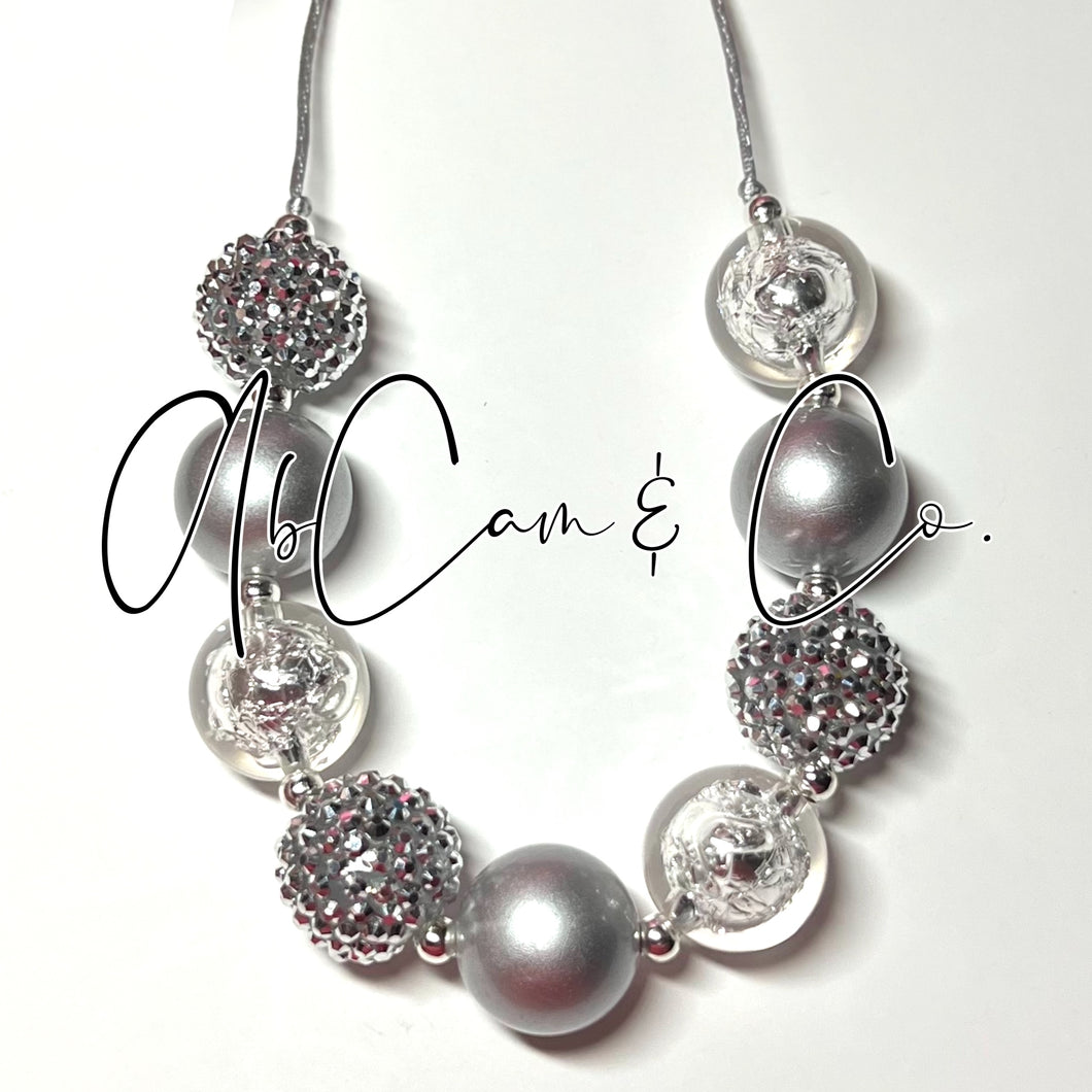 Pretty in Silver Necklace