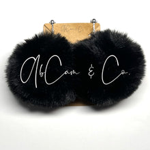 Load image into Gallery viewer, Faux Fur Pom Earrings
