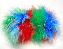 Load image into Gallery viewer, Wanna Play? Fluffy Pom Earrings &amp; Puffy Pom Hair Clips
