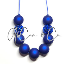 Load image into Gallery viewer, Royal Blue Glam Necklace
