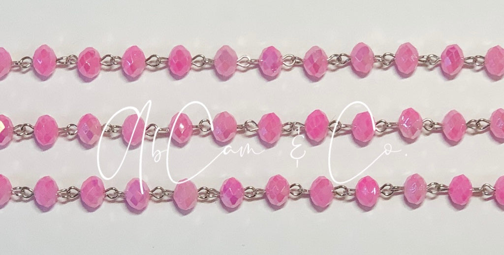 Precious Pink Choker Style Necklace