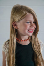 Load image into Gallery viewer, Torch Orange Choker Style Necklace

