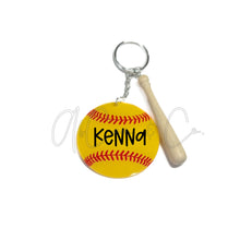 Load image into Gallery viewer, Custom Sports Tag Key Chain

