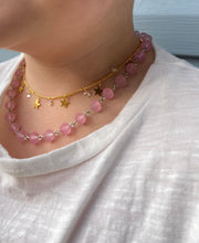 Load image into Gallery viewer, We Wear Pink Choker Style Necklace
