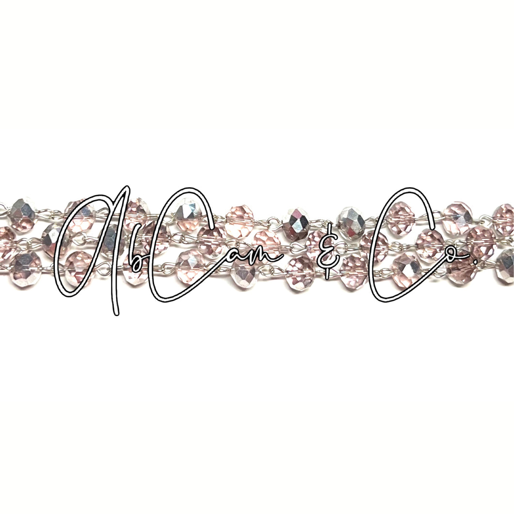 Pink & Sassy Choker Style Necklace