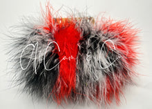 Load image into Gallery viewer, Miserable, Darling XL Fluffy Pom Earrings or XL Puffy Pom Hair Clips
