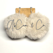 Load image into Gallery viewer, Faux Fur Pom Earrings

