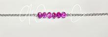 Load image into Gallery viewer, Magenta Bar Choker Style Necklace
