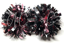 Load image into Gallery viewer, Let’s Go Party Tinsel Pom Earrings / Tinsel Pom Hair Clips

