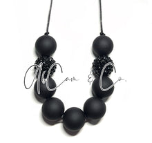 Load image into Gallery viewer, Black Glam Necklace
