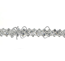 Load image into Gallery viewer, Silver Diamond Choker Style Necklace
