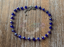 Load image into Gallery viewer, Cobalt Blue Choker Style Necklace
